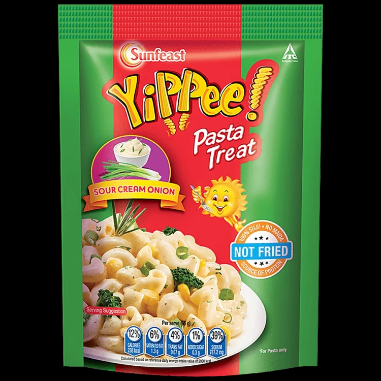 Sun Feast Pasta Treat Sour Cream Onion 65G