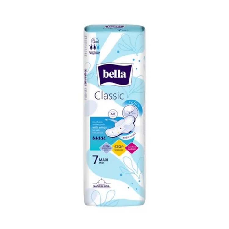 Bella Maxi Wing Soft Classic Sanitary Pad 7S