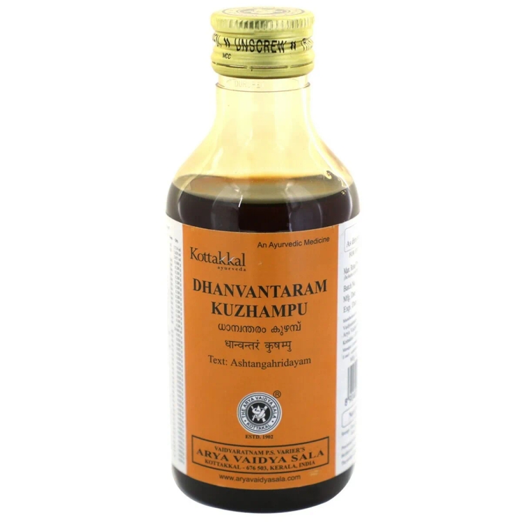 Kottakkal Dhanvantaram Kuzhampu 200ml