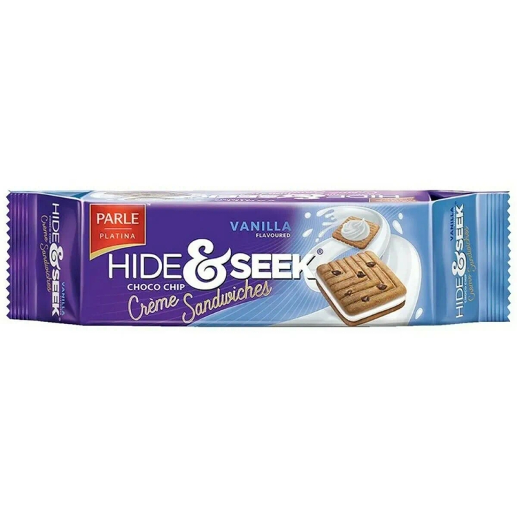 Parle Hide & Seek Fab Vanilla Cookies 100g