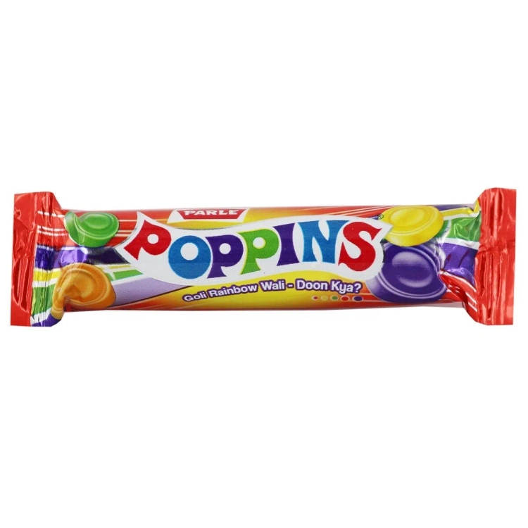 Parle Poppins Roll Candy 12.6g