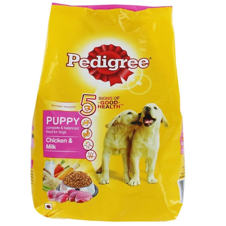 Pedigree Dog Food Puppy Chicken & Milk 370G