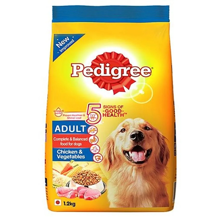 Pedigree Dog Food Adult Chicken & Vegetables 1Kg