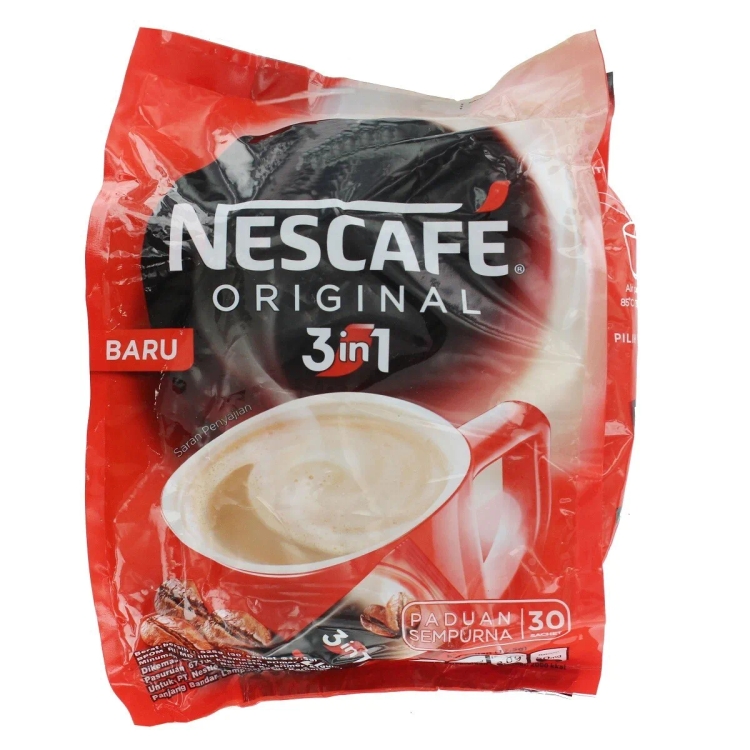 Nescafe 3 In 1 Original Coffee Mix 25'S