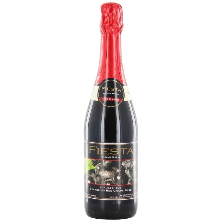 Fiesta Non Alcoholic Sparkling Red Grape Juice 750ml