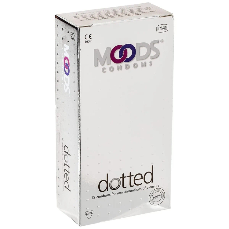 Moods Condom Dotted 12s