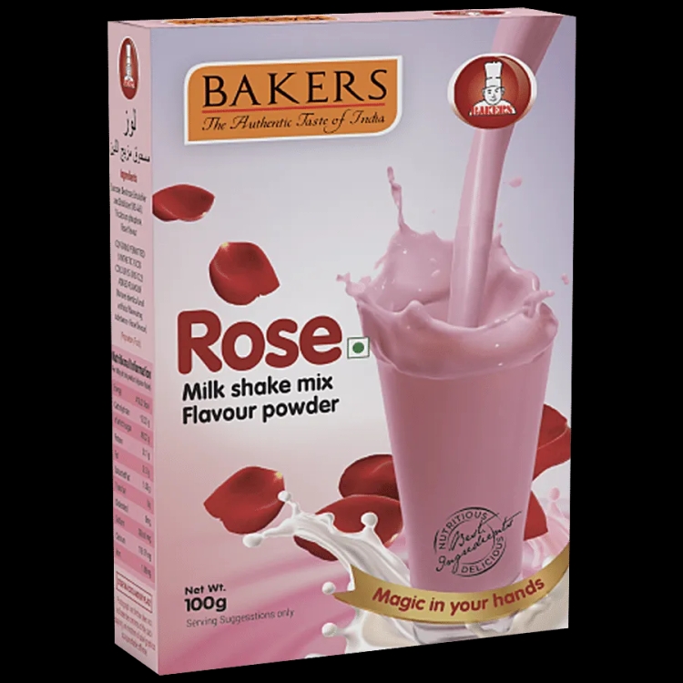 Bakers Rose Milk Shake Mix 100g