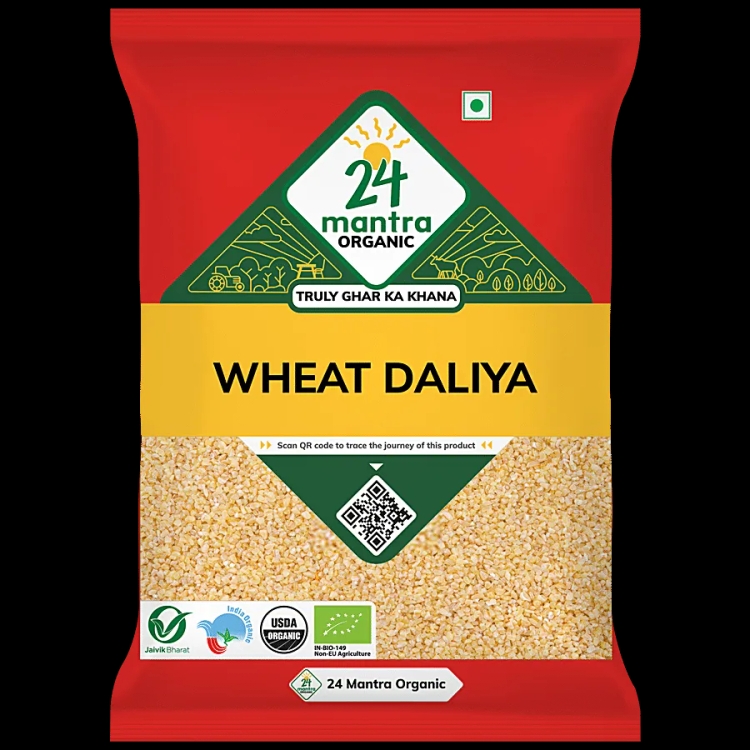 24 Mantra Organic Wheat Dhaliya 500g