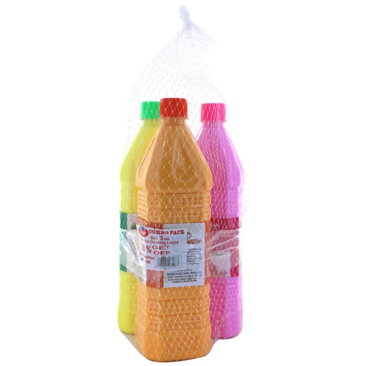 Clean Plus Cleaning Liquid 1 Litre 3s Combo