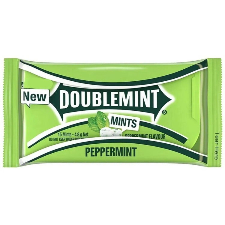 Wrigleys Doublemint Chewing Gum Peppermint 3.2g