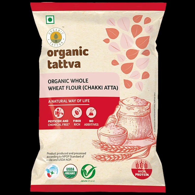 Organic Tattva Wheat Flour 5kg