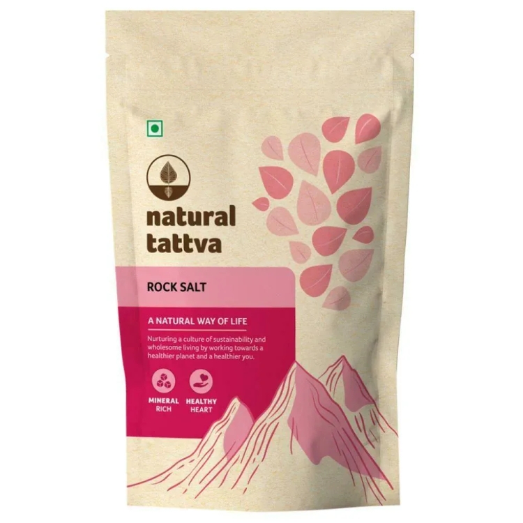 Organic Tattva Organic Natural Rock Salt 500g