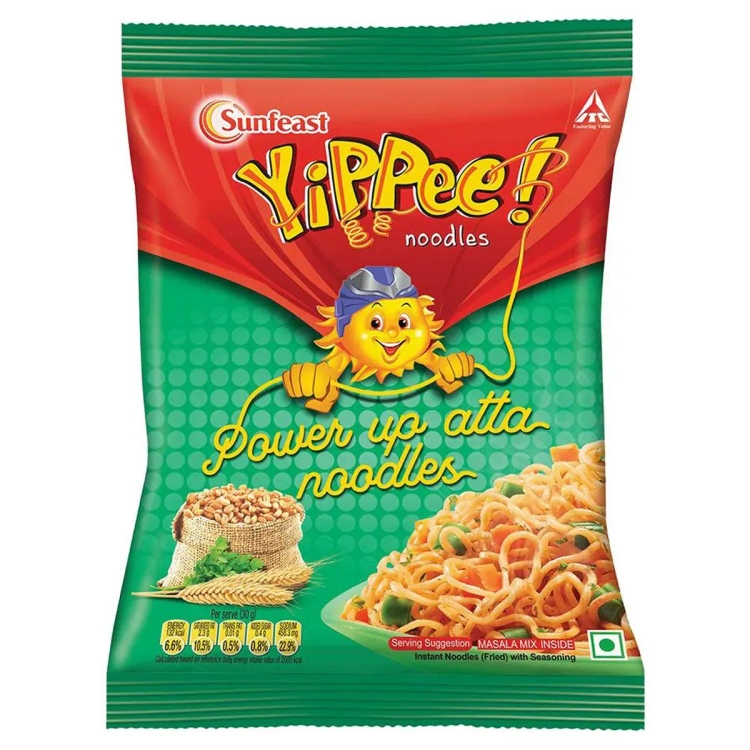 Sunfeast Yippee Atta Noodles 70G