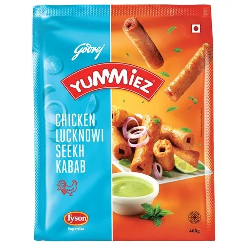 Yummiez Chicken Lucknow Seekh Kabab 400g