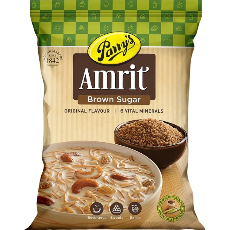 Parrys Amrit Natural Brown Sugar 500g