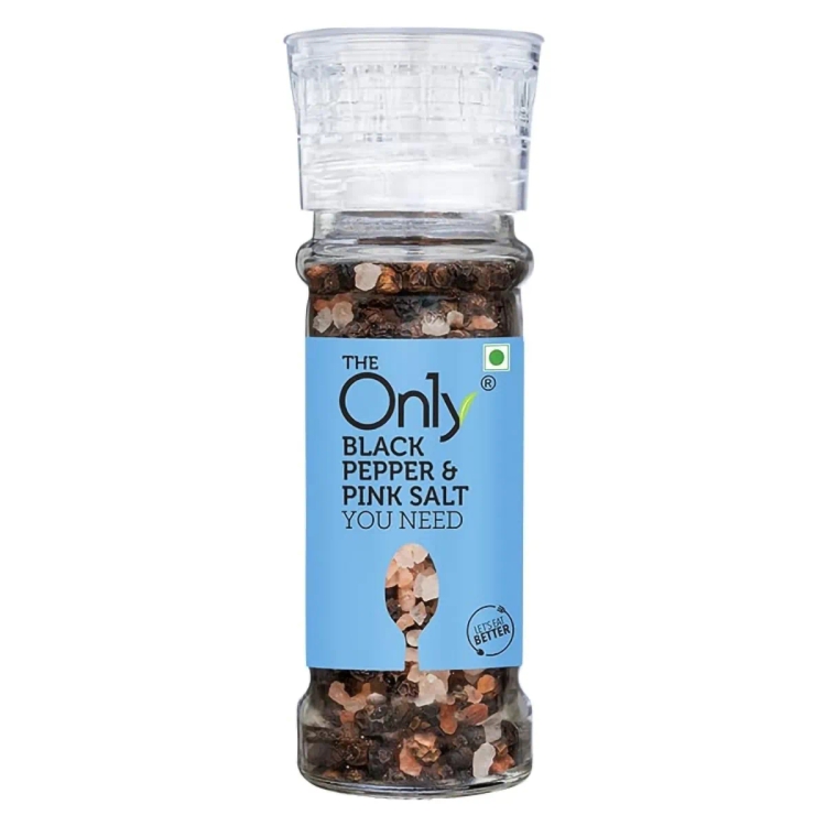 On1y Black Pepper And Pink Salt 80G