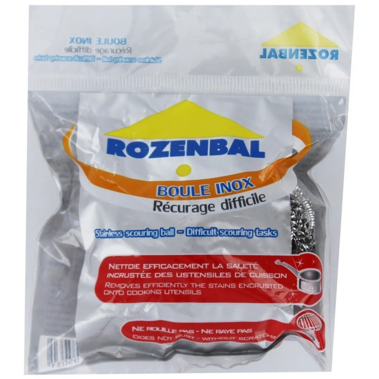 Rozenbal Stainless Scourng Balls Single 1s