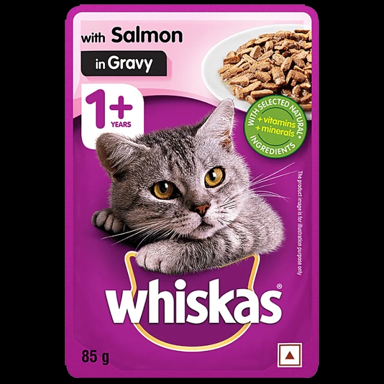 Whiskas Salmon Gravy 80g