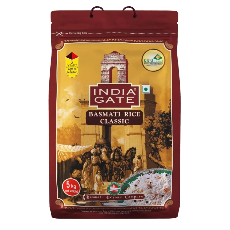 India Gate Basmati Rice Classic 5kg