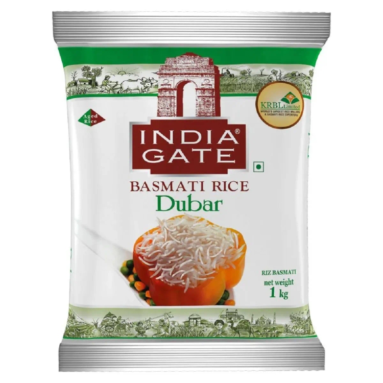 India Gate Basmati Rice Dubar 1kg