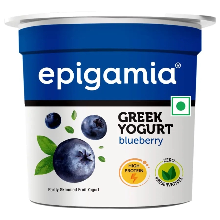 Epigamia Greek Yogurt Blueberry 90g