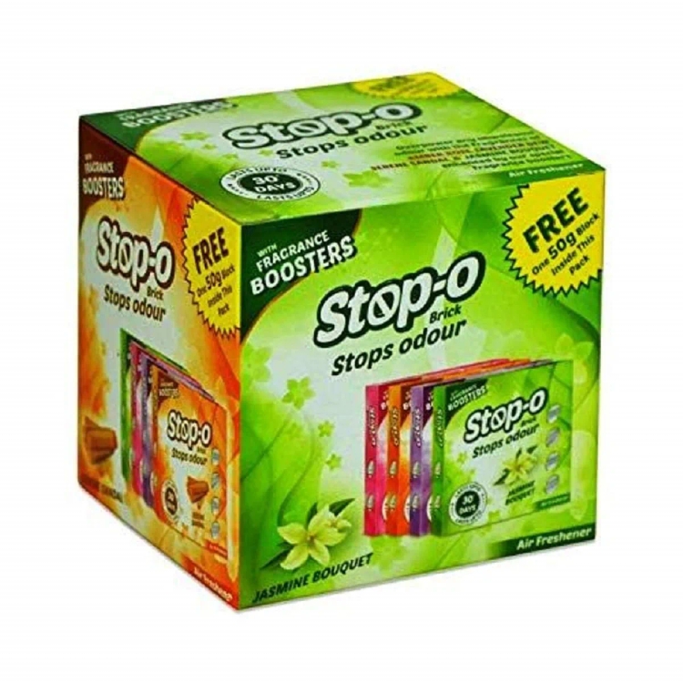 Lia Stop-O Stops Odour Jasmine Bouquet 50g 3 + 1 Free