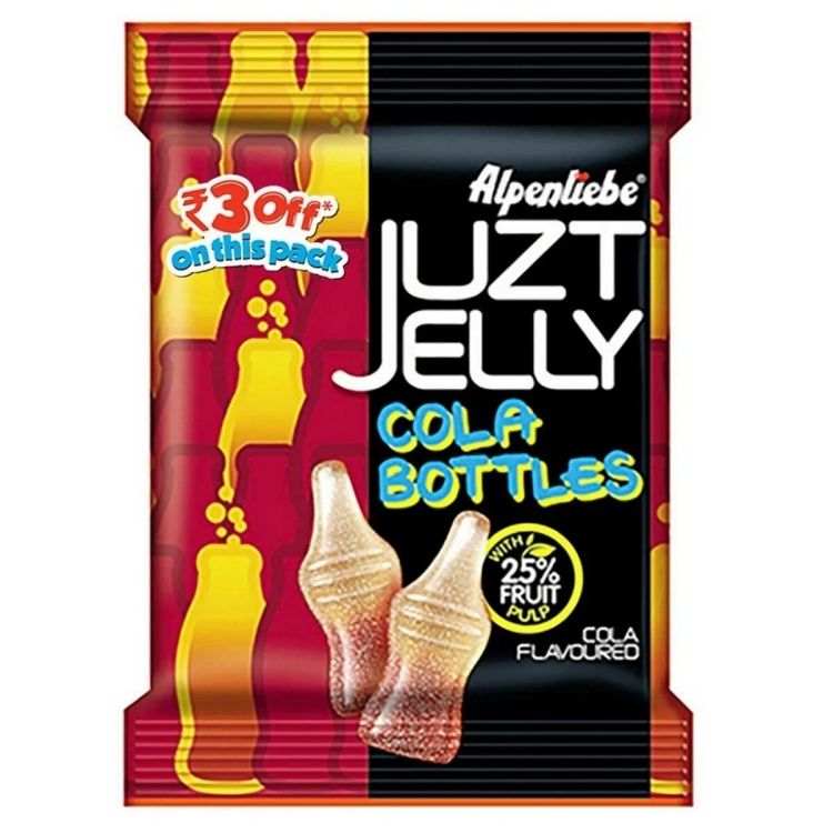 Alpenliebe Jelly Cola Bottles Pouch 67.5g