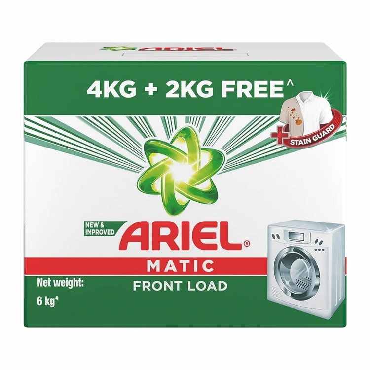 Ariel Washing Powder Matic Front Load 4Kg+Offer