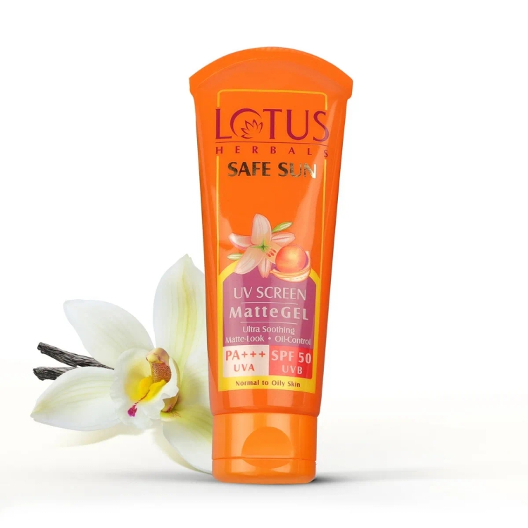 Lotus Herbals Sun Uv Mat Gel Spf50 100G