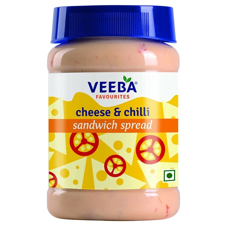 Veeba Cheese Chilli Sandwich Spread 250G
