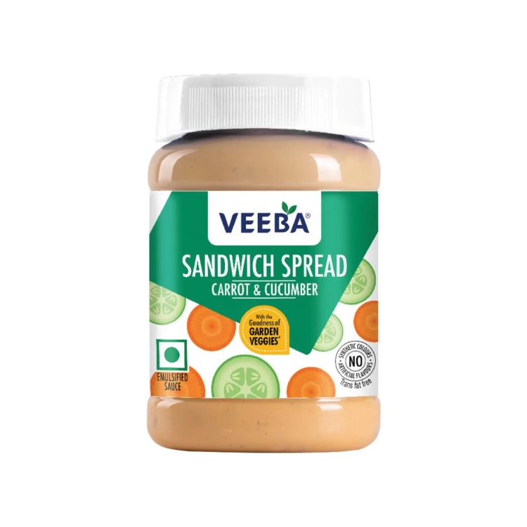Veeba Carrot & Cucumber Sandwich Spread 250G