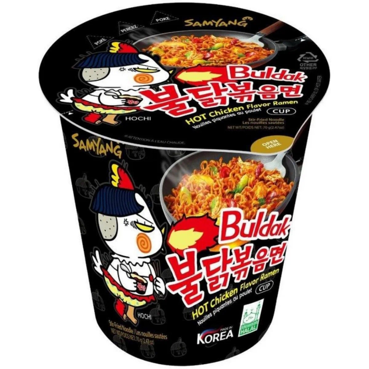 Samyang Hot Chicken Flavor Ramen, 70 gm