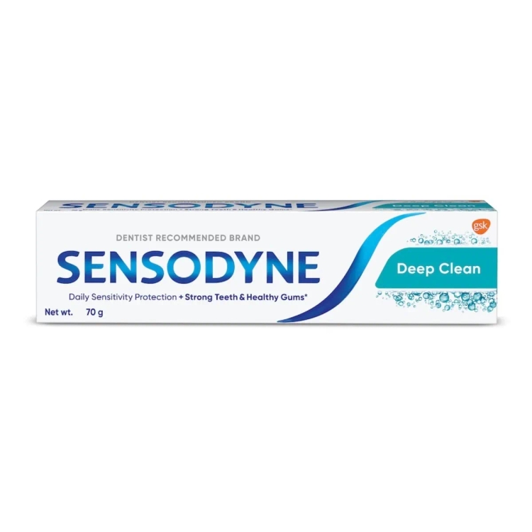 Sensodyne Tooth Paste Deep Clean 70g