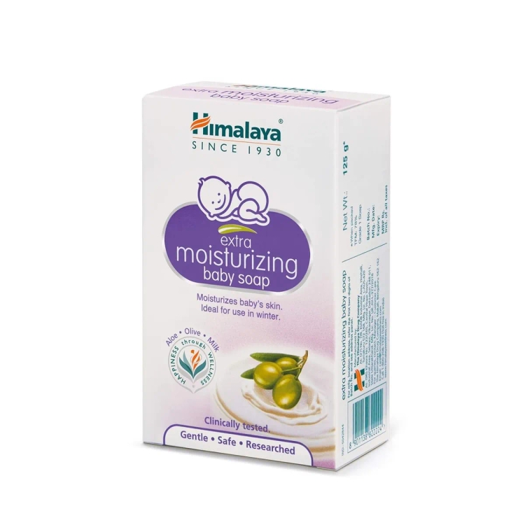 Himalaya Baby Soap Extra Moisturizing 125g 2s