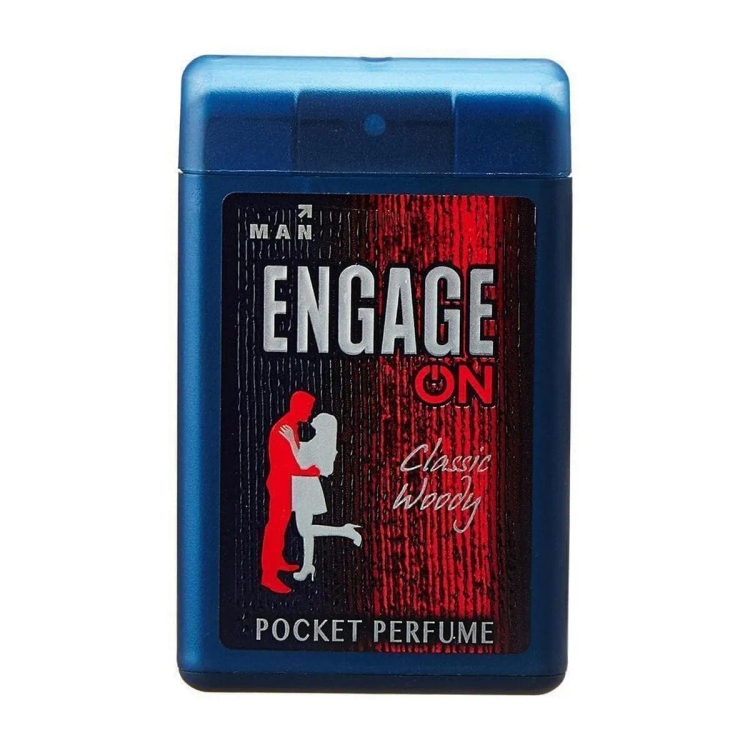 Engage Men Deo Pocket Perfume Classic Woody 17Ml