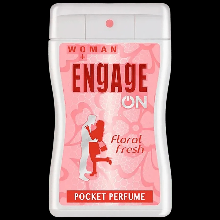 Engage Women Deo Pocket Perfume Floral Fresh 17Ml