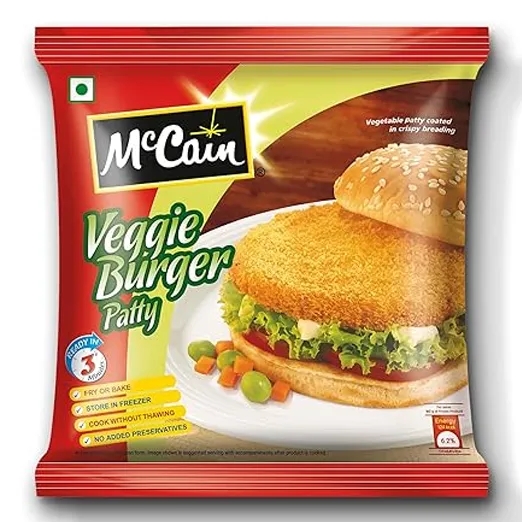 McCain Veg Burger Patty 360g