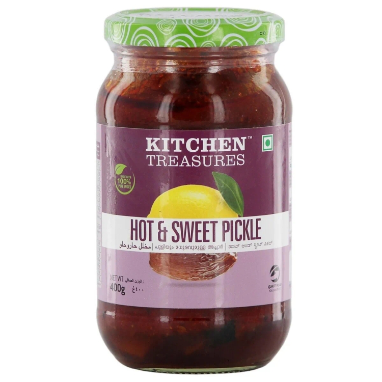 Kitchen Treasures Hot & Sweet Pickle 400g