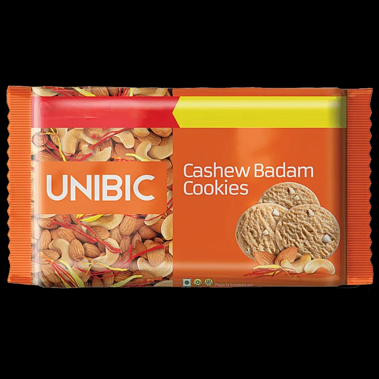 Unibic Kesar Cashew Badam Cookies 200g