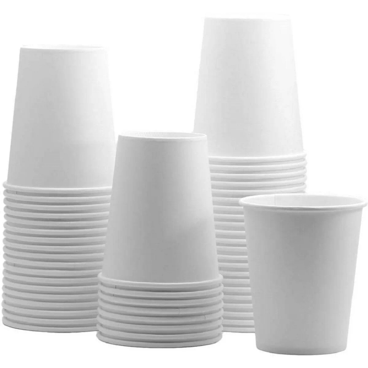 Green Pack Plain Paper Glass 200Ml 10'S