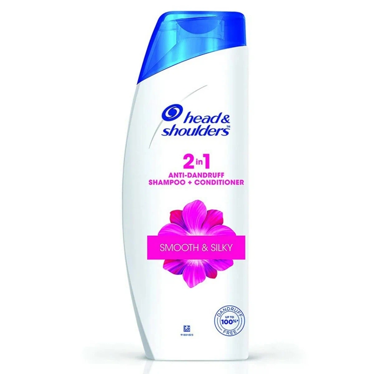 Head & Shoulders Shampoo + Conditioner 2 in 1 Smooth & Silky 180ml