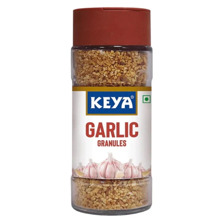 Keya Garlic Granules 55g Bottle