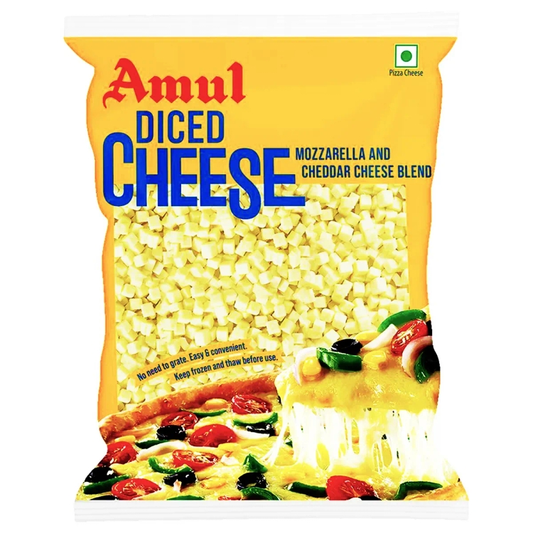 Amul Diced Cheese Blend 200g