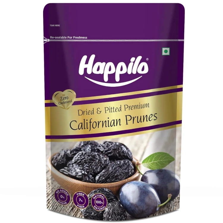Happilo Premium Californian Pitted Prunes, 200g