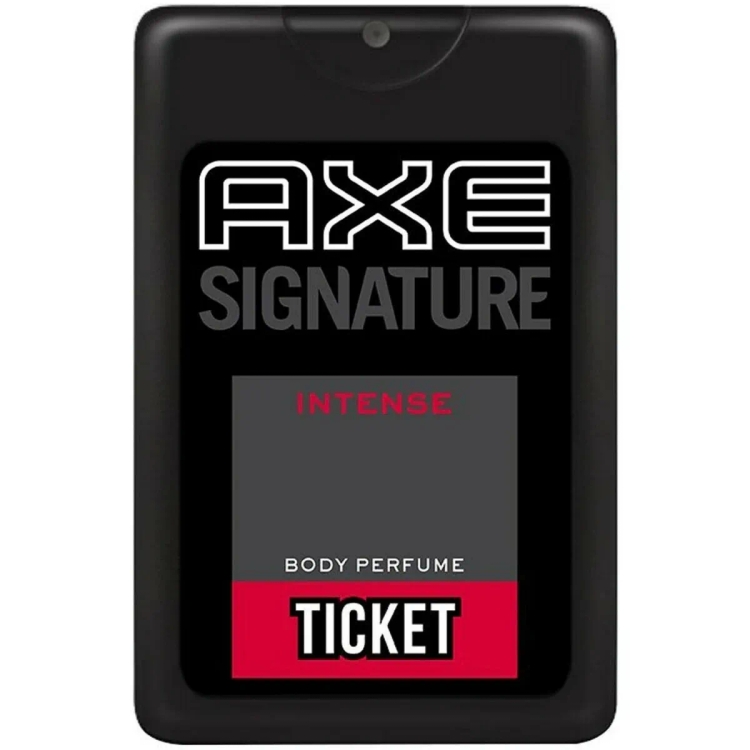 Axe Pocket Perfume Signature Intense Ticket 17ml