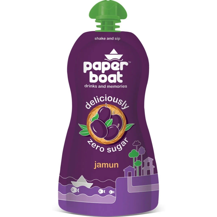 Paper Boat Zero Sugar Jamun Juice, 200 ml