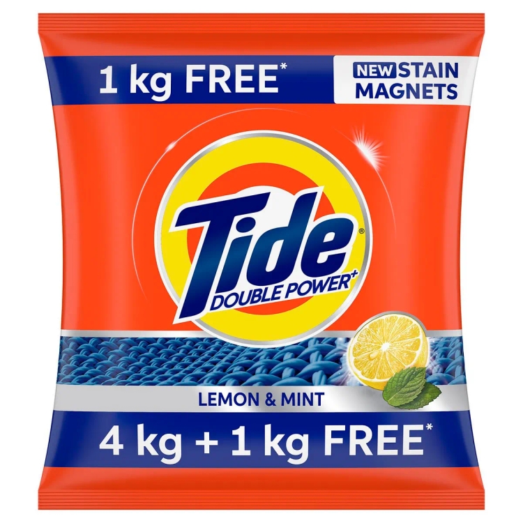 Tide Washing Powder Lemon 4Kg +1Kg
