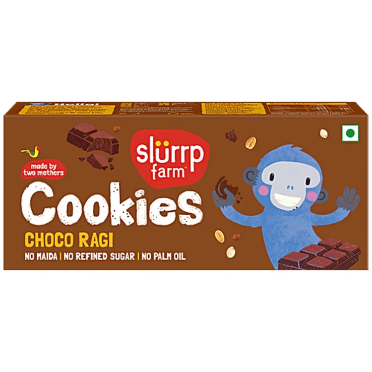 Slurrp Farm Choco Ragi Cookies 75g
