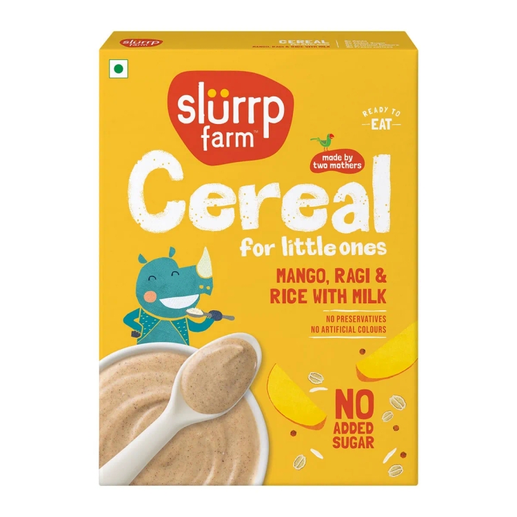 Slurrp Farm No Added Sugar Instant Cereal 200g
