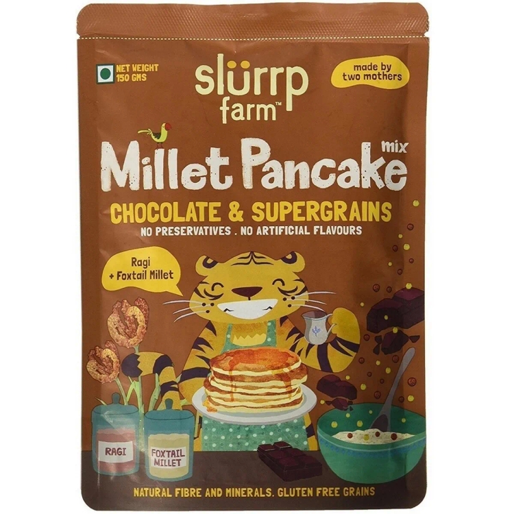 Slurrp Farm Millet Cake Chocolate & Grains 150g